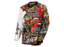 Oneal 25 Mayhem Crank Black Multi Off Road Jersey Size Large