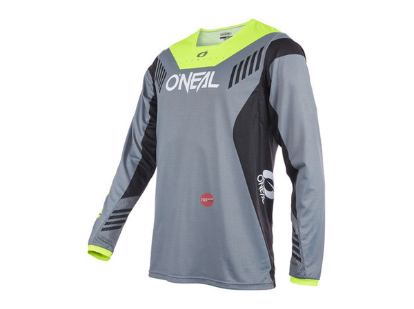 Oneal 22 Element Fr Youth Jersey Hybrid Grey/ Neon Yellow XL