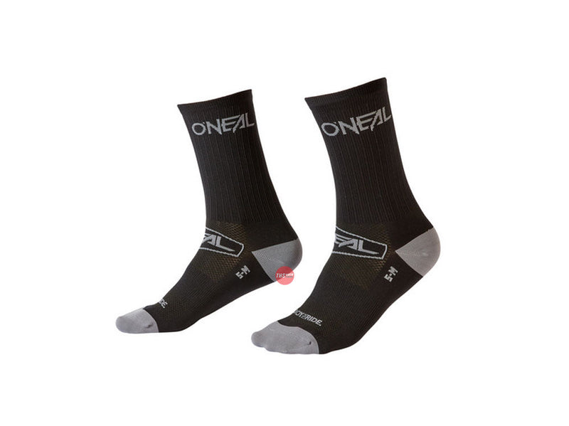 Oneal 22 Mtb Per Formance Sock Icon Black/grey 39-42