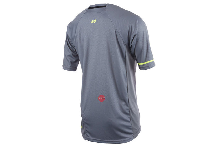 Oneal 22 Pin It Grey Neon Yellow MTB Jersey Size Medium