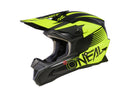 Oneal 1SRS Stream V.23 Black N-Yellow Off Road Helmet Size Youth XL 53 54cm