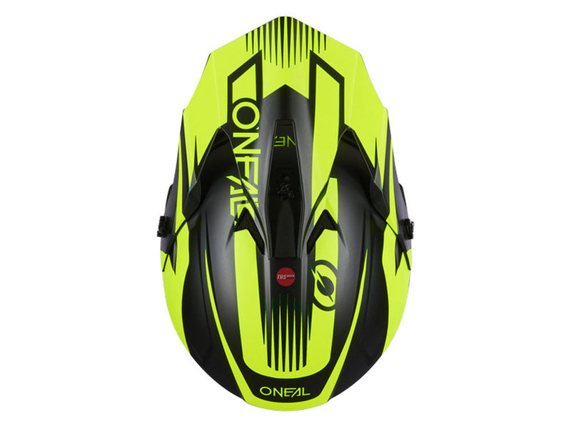 Oneal 1SRS Stream V.23 Black N-Yellow Off Road Helmet Size Youth XL 53 54cm