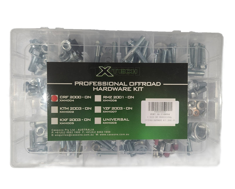 X-Tech CRF Prof. Offroad Hardware Kit 2000-ON