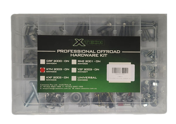 X-Tech KTM Prof. Offroad Hardware Kit 2003-ON