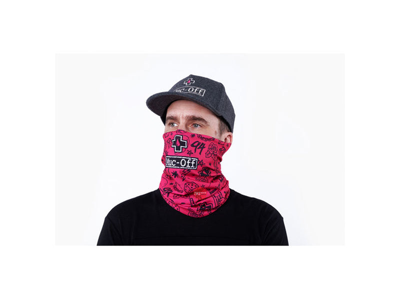 Muc-Off Lightweight Neck Gaiter - Punk Green 120
