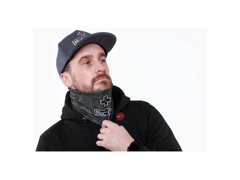 Muc-O Ff Muc-Off Lightweight Neck Gaiter - Punk Green 120