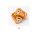 R&G M10 Gold Paddock Stand Bobbins (pair)