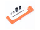 R&G Moulded Lever Guard (19mm - 21mm) For Most Honda's Orange