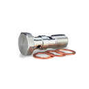 Moto Master Radial Cylinder Double Banjo Bolt M10x1 FOR CONNECTING TWO BRAKE LINES 213007