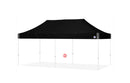 E-Z Up 3x6m Eclipse White Frame Black Top + Stakes
