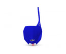 UFO Yamaha Front No. Plate YZF250 19-23 YZF450 18-22 YZ125 22-25 YZ250 22-25 (reflex  Blue)