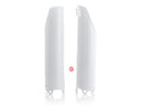 Acerbis Lower Fork Covers White CRF250450R 18/17-18-CRF450RX 17-18