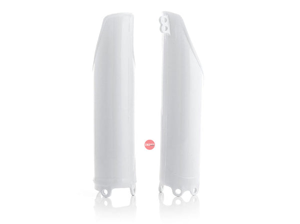 Acerbis Lower Fork Covers White CRF250450R 18/17-18-CRF450RX 17-18