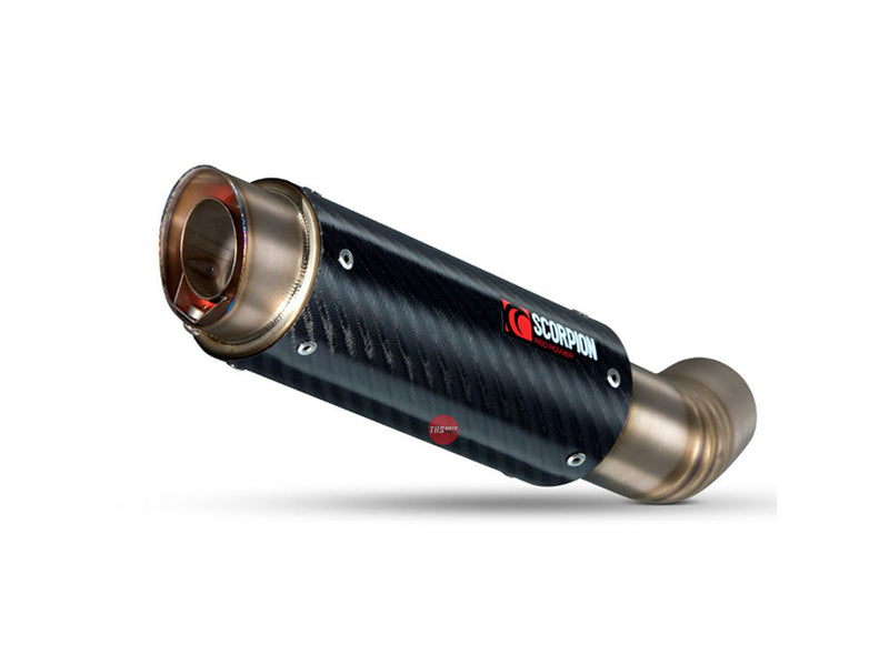 Scorpion Kawasaki Ninja 500 2025- RP1-GP Slip On Carbon Fibre