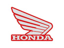 ATV City Honda Wing R/H Tank Sticker 114mm Red/Silver