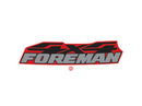 ATV City Honda Foreman 4x4 Tank Sticker 153mm White/Red/Black