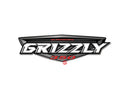 ATV City Yamaha 350 Grizzly R/H L/H 280mm Tank Sticker Red/Black/Silver