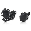 Acerbis X-Power Engine Case Cover Kit Black KTM/HUSQVARNA