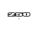 ATV City Suzuki Ozark LTF250 Sticker White