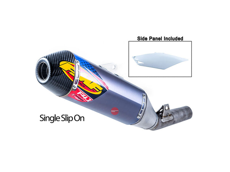 FMF 4.1 Ti Single CRF450R 17-20 Slip On W/carbon Cap