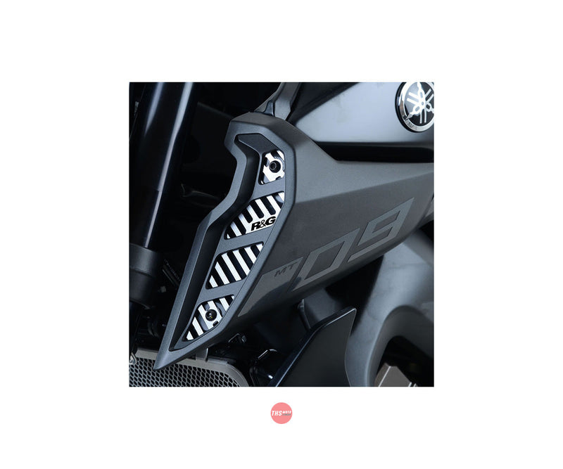 R&G Racing Air Intake Covers Yamaha MT09 pr st/less steel upto 2016 Stainless
