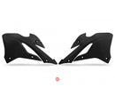 UFO Kawasaki Radiator Covers KX85 22-25 KX112 22-25  Black