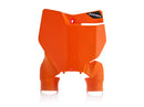 Acerbis Raptor Fr No. Plate Orange KTM