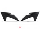 UFO KTM Compatible Radiator Covers SX125/250/300 23-24 SX-F250/350/450 23-24 EXC/F250/350/450 24-25 Exc-f 500 24-25  Black