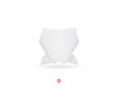 UFO KTM Compatible Front No. Plate SX150 25 SX125/250/300 23-25 SX-F250/350/450 23-25  White