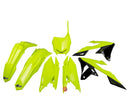 UFO Plastics Kit Suzuki RMZ250 19-25/RMZ450 18-25 Fluro Yellow
