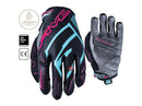 Five MXF PRORIDER S Womans Grey / Blue / Pink Off Road Gloves Size 11 XL