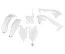 UFO Kawasaki Plastics Kit KX450F 18 White