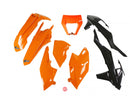 UFO KTM Plastics Kits With H/light Shroud Exc 2017 & 2019 (OEM Colours)