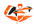 UFO Plastics Kit KTM With H/light Shroud Exc 20-23 (20 OEM Colour)