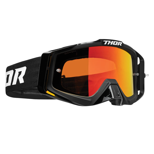 Thor MX Goggles S25  Sniper Pro Solid Black