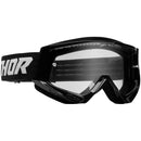 Thor MX S26 Combat Goggles Sand Black Grey with Clear Lens