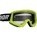Thor Mx Goggle S26 THOR MX YOUTH COMBAT FLO ACID/BLACK 2601-3050