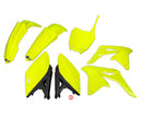 UFO Plastics Kit Suzuki RMZ250 10-18 Fluro Yellow