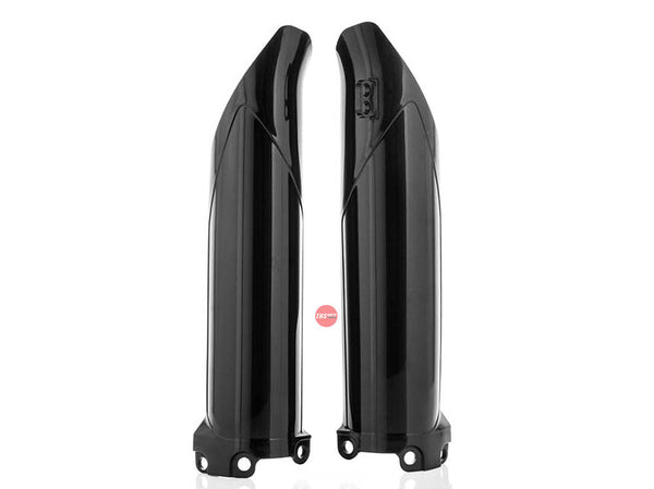 Acerbis Lower Fork Covers (Pair) Black -016 KTM