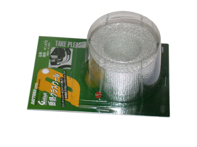 Daytona Glass Wool 50mm x 2m roll w/aluminum backing <350D