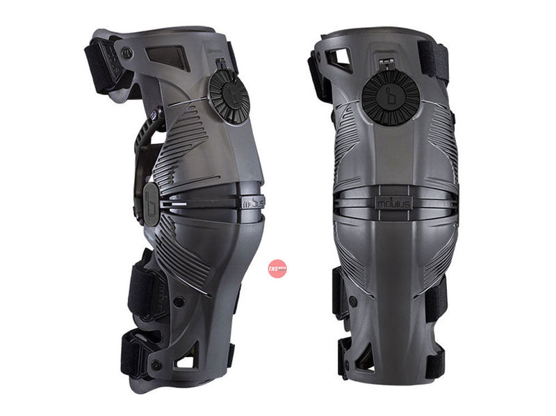 Mobius X8 Knee Brace Storm Grey / Black Size Large