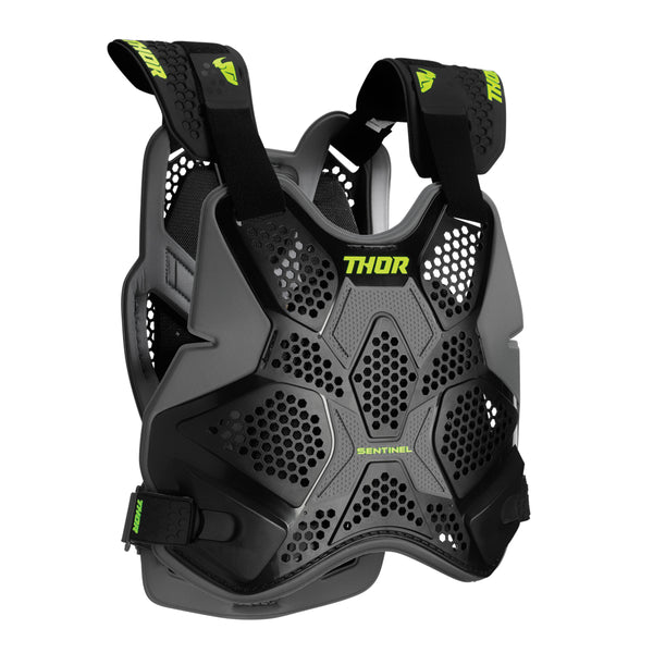 Thor MX Chest Protector S25  Sentinel Pro Black XLarge 2XL