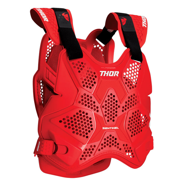 Thor MX Chest Protector S25  Sentinel Pro Red Medium Large