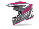 Airoh Strycker Shaded Matt Pink MX Helmet Size Medium 57 58cm