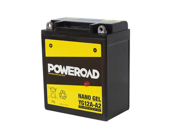 Poweroad YG12A-A2 Non-DG Nano Gel Battery Poweroad. Alt: CYG12AA