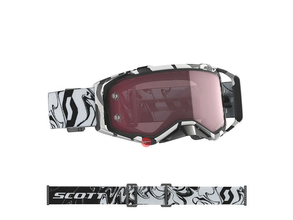 Scott Prospect Goggle Amplifier Marble Blk /White Rose Works Lens