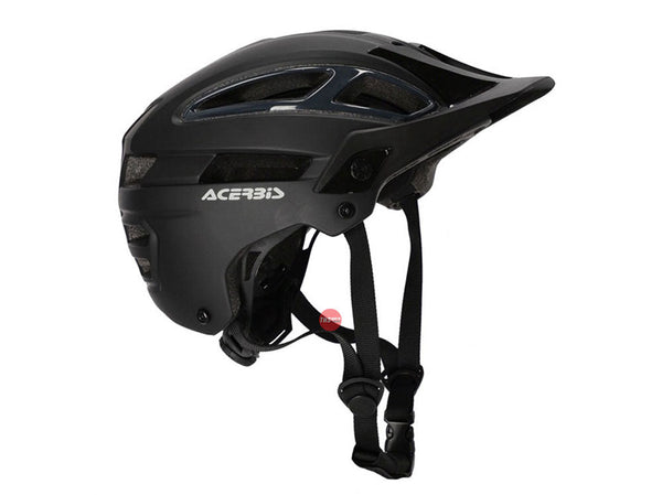 Acerbis S-M Doublep MTB Helmet Black Grey (52-58cm)