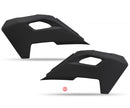 UFO Husqvarna Radiator Covers Tc 125/250 - Tx 300 - Fc 250/350/450 - Fx 350/450 23-25  Black