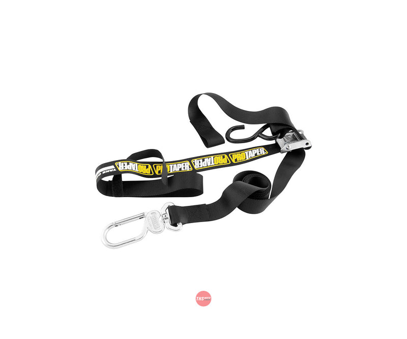 Pro Taper Tie-Downs Black Swivel Carabiner Protaper