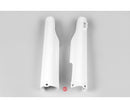 UFO Yamaha Fork Slider Protectors YZ125/250 05-07/YZF250/450 05-07 White
